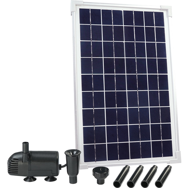 Load image into Gallery viewer, Ubbink solarmax 600 pomp (zwart, incl. solarpaneel, pomp)
