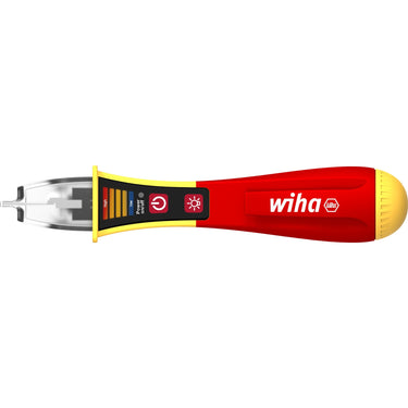 Wiha spanningszoeker volt detector, eenpolig 12 – 1.000 v ac detectieapparaten (rood geel, incl. 2x aaa batterijen)