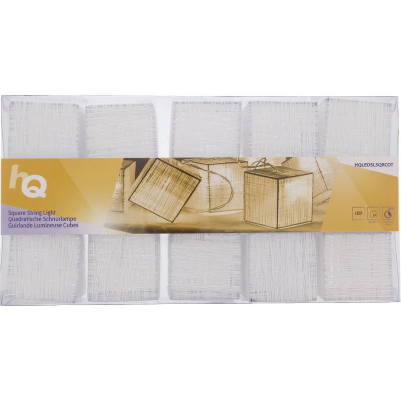 Load image into Gallery viewer, Hq lichtslinger vierkant 10 led sfeerverlichting
