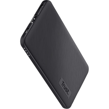 Trust primo 5.000 mah eco powerbank (zwart)