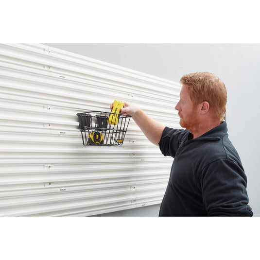 Stanley track wall - mandje (zwart)