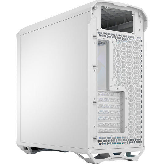 Fractal design torrent white rgb tg clear tint midi tower behuizing (wit | 2x usb-a | 1x usb-c | rgb | window)