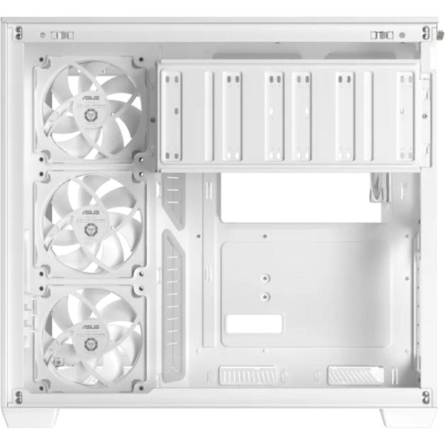 Load image into Gallery viewer, Asus a32 plus midi tower behuizing (wit | 2x usb-a | 1x usb-c | rgb | tempered glass)
