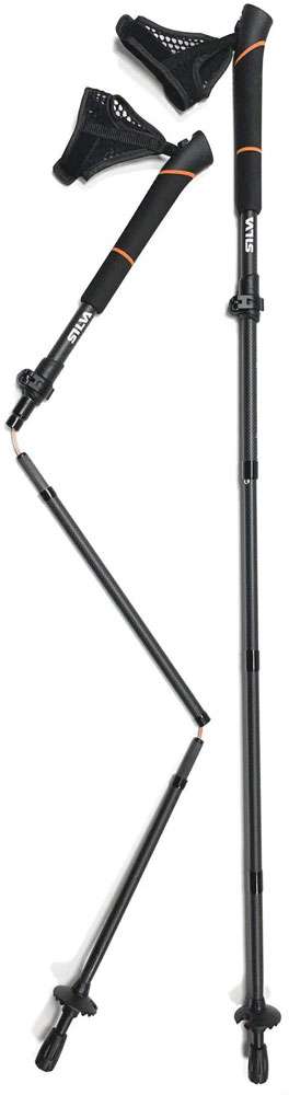 Silva running poles carbon - hiking poles