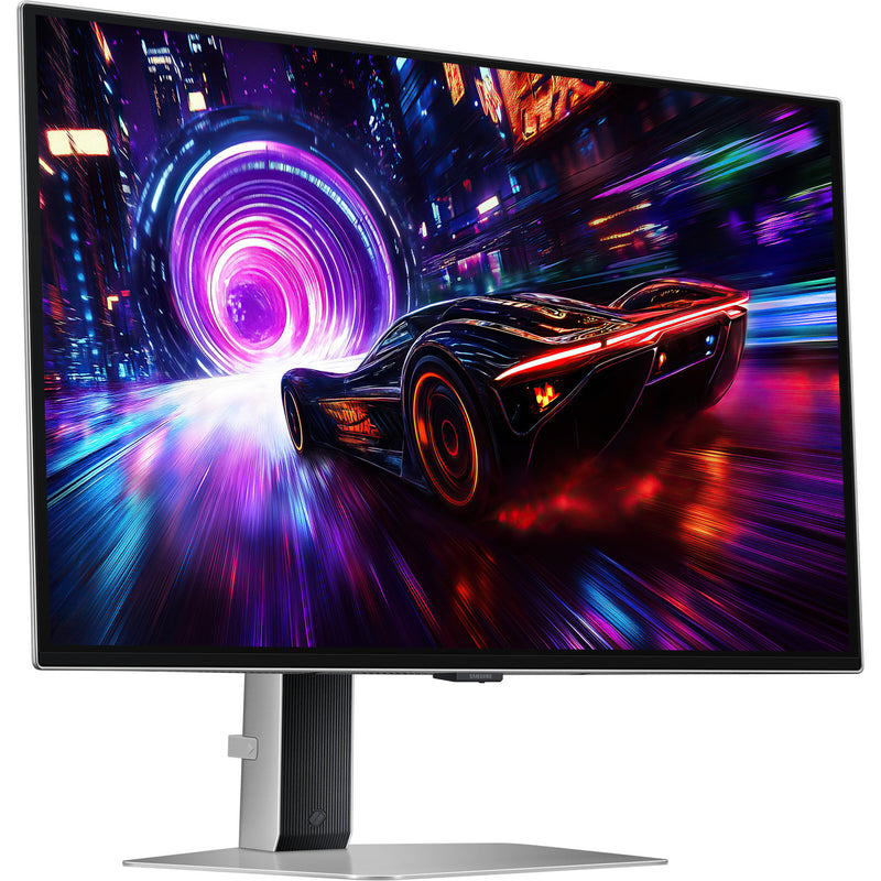 Chargez l'image dans la visionneuse de la galerie, Samsung odyssey oled g8 g81sf 27 4k uhd gaming monitor (zilver, 2x hdmi, displayport, 2x usb-a, usb-b)

