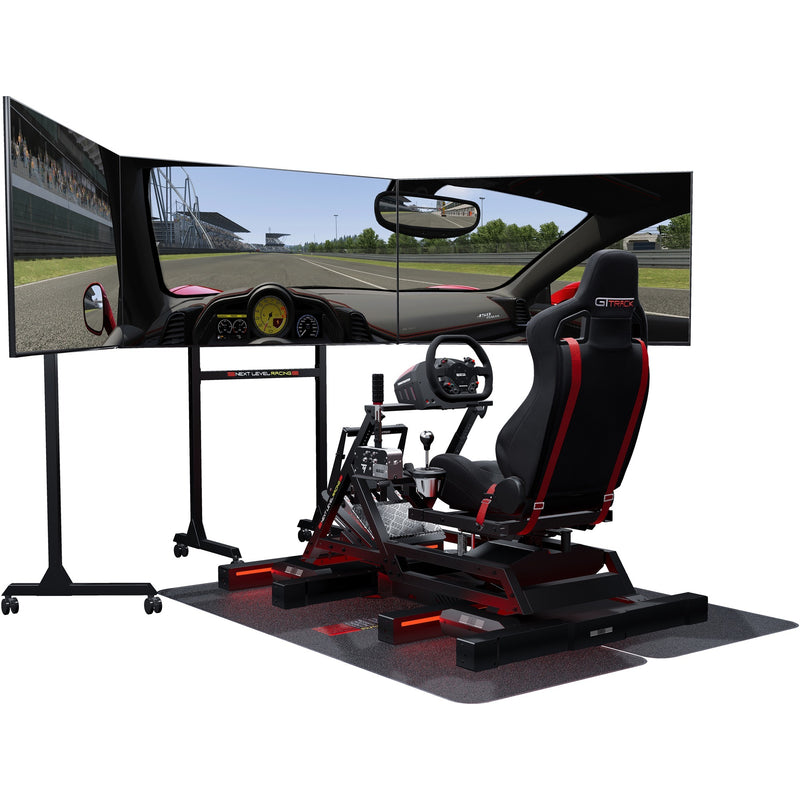 Load image into Gallery viewer, Next level racing gttrack simulator cockpit racing simulator (zwart)
