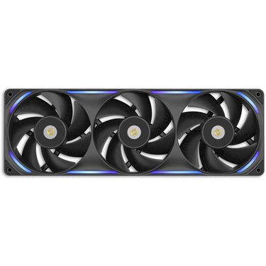 Nzxt f360x rgb case fans (zwart, 3 stuks, 360 x 120 x 30 mm, pwm)