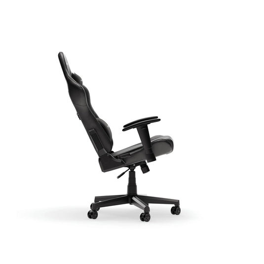 Dxracer prince l black pvc leather gamestoel (zwart)