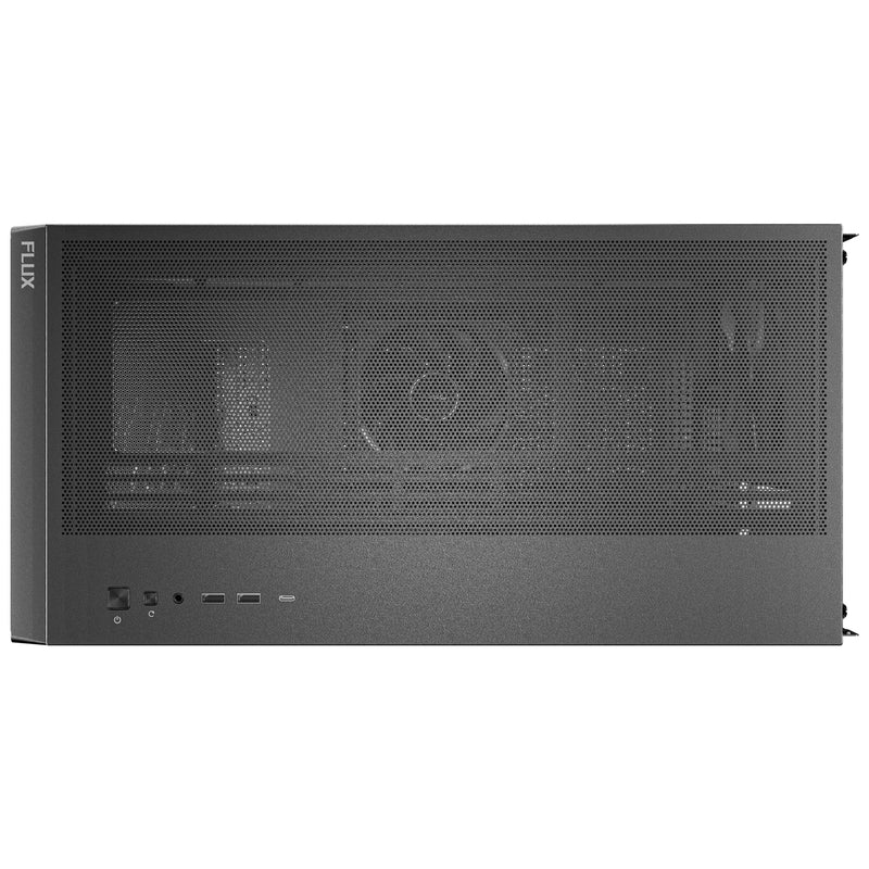Load image into Gallery viewer, Antec flux se midi tower behuizing (zwart | 2x usb-a | 1x usb-c)
