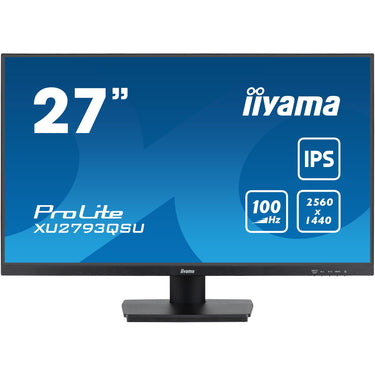 Iiyama prolite xu2793qsu-b7 27 monitor (zwart, hdmi, displayport, 2x usb-a, usb-b)