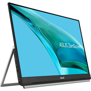 Asus zenscreen mb249c 24 monitor (zwart, hdmi, usb-c, audio)