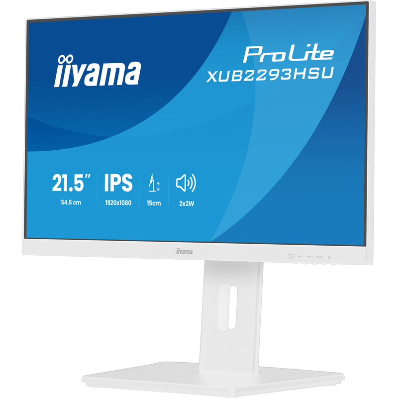Load image into Gallery viewer, Iiyama prolite xub2293hsu-w7 21.5 monitor (wit (mat), hdmi, displayport, 2x usb-a)
