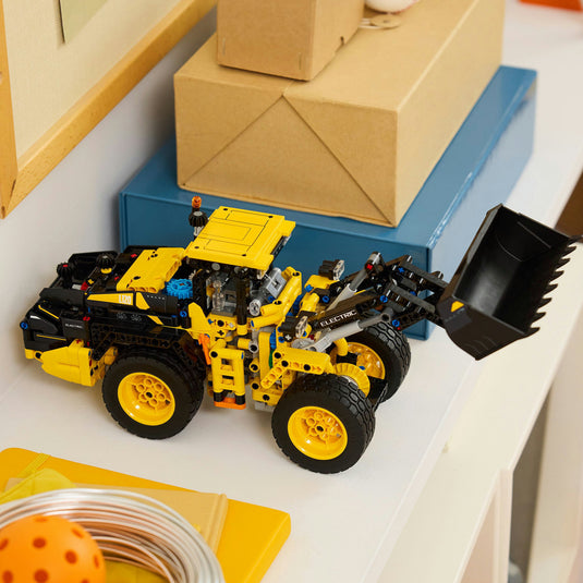 Lego technic volvo l120 electric wiellader speelgoed set - 42209