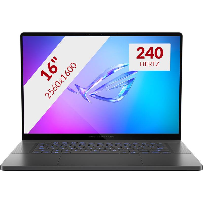ギャラリービューアに画像をロードする, Asus rog zephyrus g16 gu605cp-qr103w 16 gaming laptop (grijs | core ultra 9 285h | rtx 5070 | 32 gb | 2 tb ssd)
