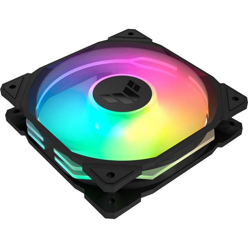 Afbeelding laden in galerijviewer, Asus tuf gaming tr120 argb case fans (zwart, 3 stuks, 120 x 120 x 25 mm)
