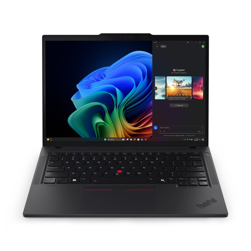 Load image into Gallery viewer, Lenovo thinkpad t14 gen 6 amd (21qj005amh) 14 copilot+ laptop (zwart | ryzen ai 7 pro 350 | radeon 860m | 64 gb | 1 tb ssd)
