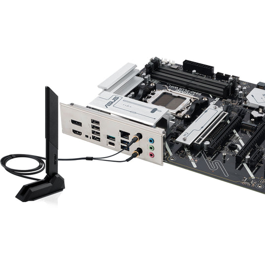 Asus prime b840-plus wifi socket am5 moederbord (raid, 2.5 gbe-lan, wi-fi 6e, bt, sound, atx)
