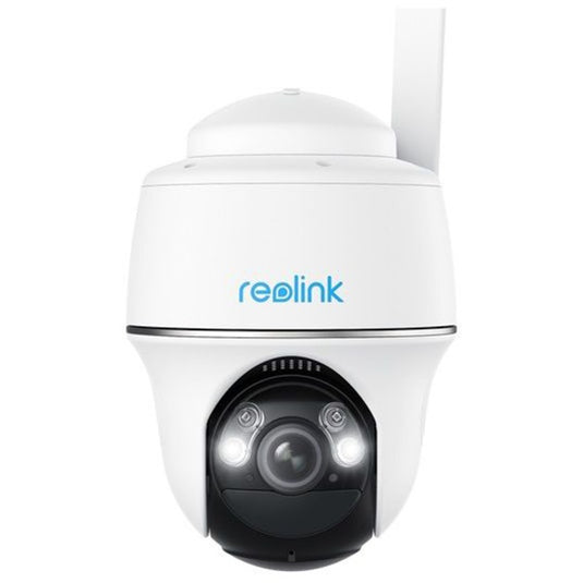 Reolink 2k 4mp draadloze 4g pt-camera, met slimme detectie (wit, g430-solar-w)