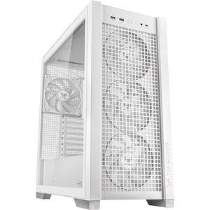 Asus tuf gaming gt302 argb midi tower behuizing (wit | 2x usb-a | 1x usb-c | rgb | tempered glass)