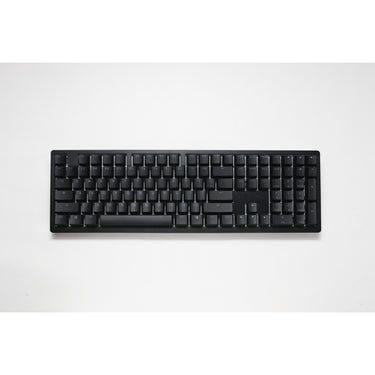 Ducky zero 6108 classic black rgb mechanisch gaming toetsenbord (zwart, us lay-out (qwerty), cherry mx2a speed silver, 100%, rgb leds, double-shot pbt, hot swap, 2.4ghz | bluetooth | usb-c)