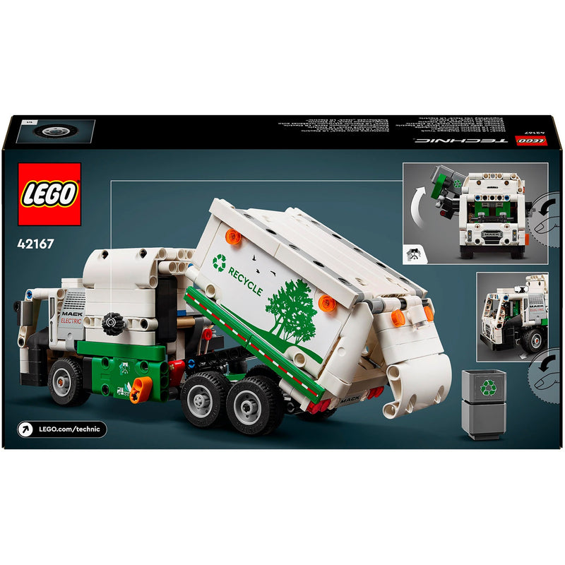 Load image into Gallery viewer, Lego technic - mack lr electric vuilniswagen constructiespeelgoed (42167)
