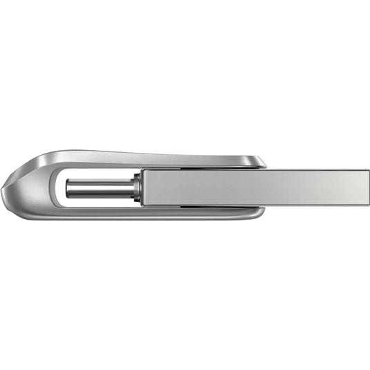 Sandisk ultra dual drive luxe 256 gb usb-stick (zilver, usb-a 3.2 gen 1, usb-c 3.2 gen 1)