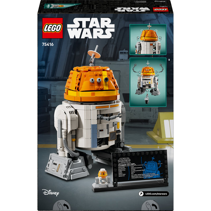 Load image into Gallery viewer, Lego star wars 75416 chopper c1-10p astromech droid
