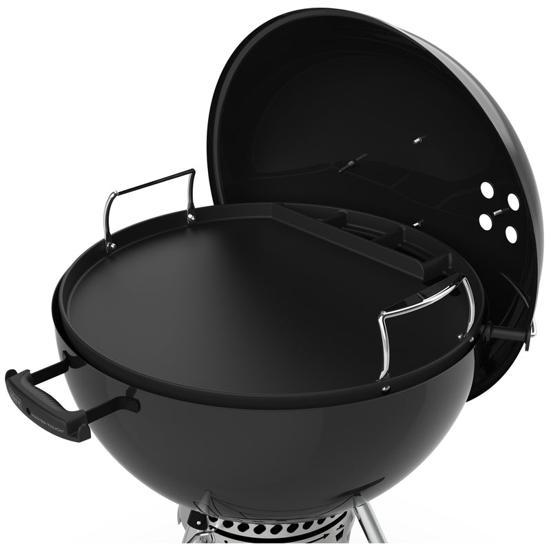 Load image into Gallery viewer, Weber full-size plancha - voor houtskoolbarbecues 57 cm grillplaat (zwart)
