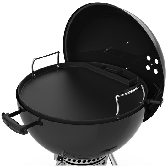 Weber full-size plancha - voor houtskoolbarbecues 57 cm grillplaat (zwart)