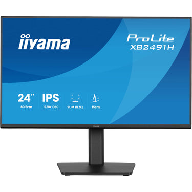 Iiyama prolite xb2491h-b1 23.8 monitor (zwart, 120 hz, hdmi, displayport)