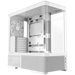 Antec c6 curve air midi tower behuizing (wit | 2x usb-a | 1x usb-c | tempered glass)