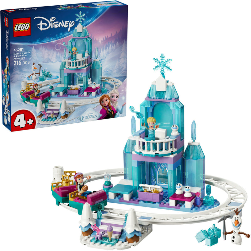 Load image into Gallery viewer, Lego disney princess 43281 elsa's ijskasteel en sneeuwrit
