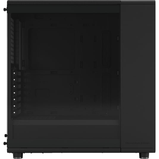 Fractal design north momentum edition midi tower behuizing (zwart houtkleur | 2x usb-a | 1x usb-c | tempered glass)
