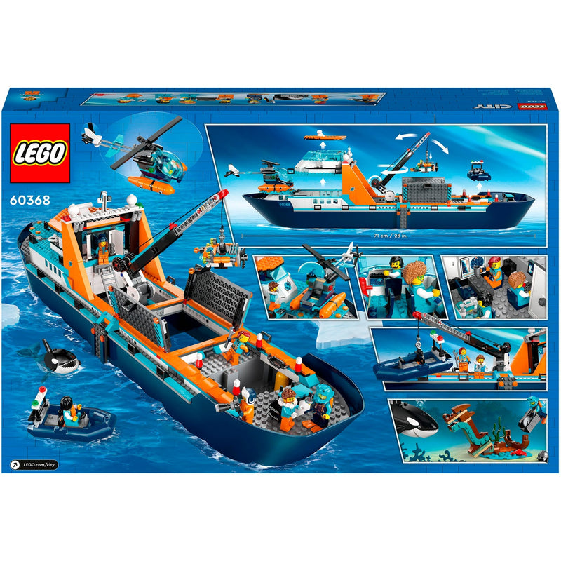 Chargez l'image dans la visionneuse de la galerie, Lego city - poolonderzoeksschip constructiespeelgoed (60368)

