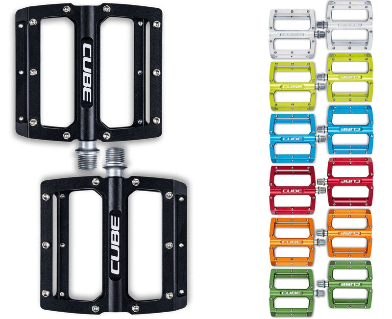 Load image into Gallery viewer, Cube all mountain flat pedals
