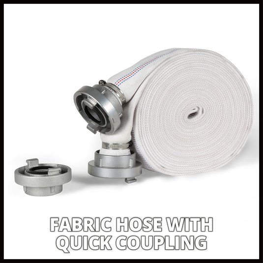 Einhell flutset ge-dp 7535 n ll eco vuilwaterpomp dompel- en drukpompen (rood zwart)