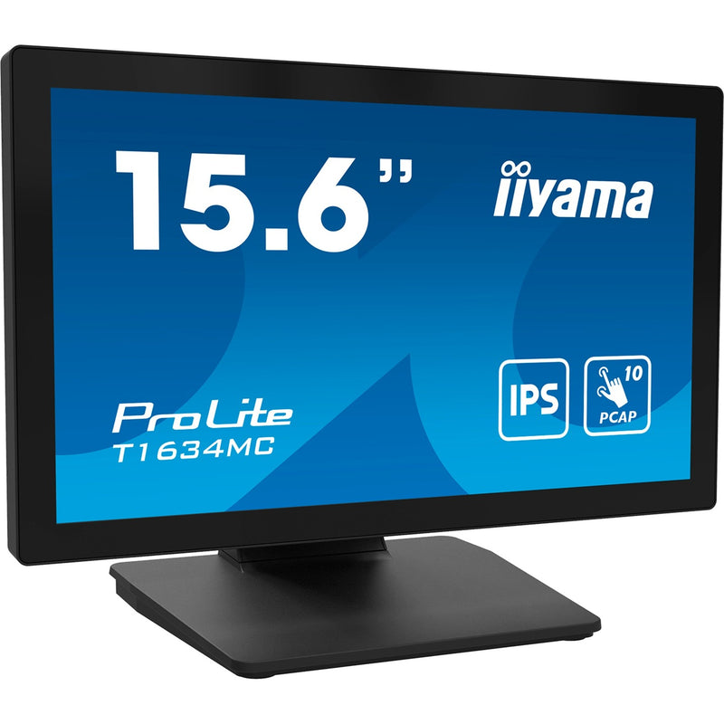 Afbeelding laden in galerijviewer, Iiyama prolite t1634mc-b1s 16 touchscreen monitor (zwart (mat), hdmi, displayport, vga)

