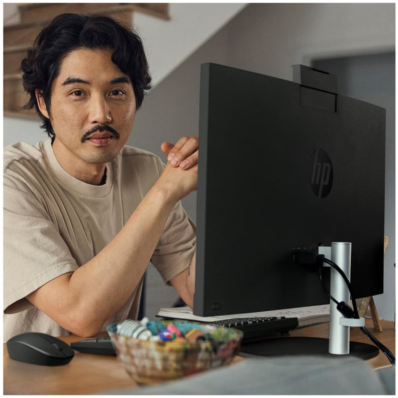 Load image into Gallery viewer, Hp 24-cr0050nd all-in-one (895r0ea) all-in-one pc (zwart | r5 7520u | radeon graphics | 8 gb | 512 gb ssd)
