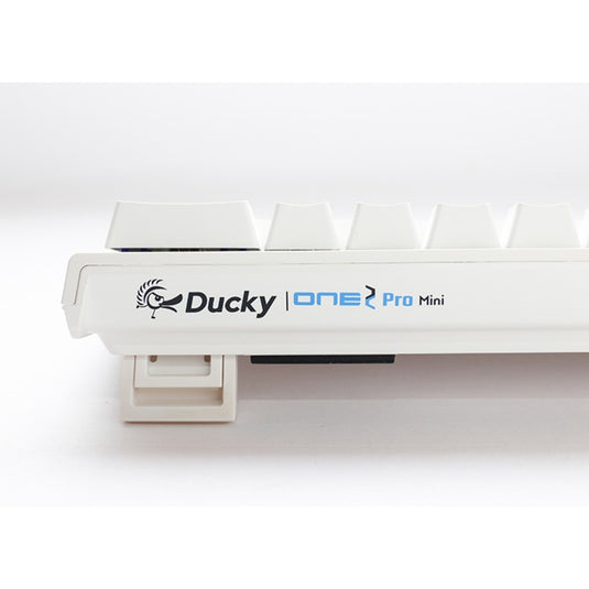 Ducky one 2 pro mini white classic rgb mechanisch gaming toetsenbord (wit, us lay-out (qwerty), cherry mx brown, 60%, rgb led, double-shot pbt, quack mechanics)