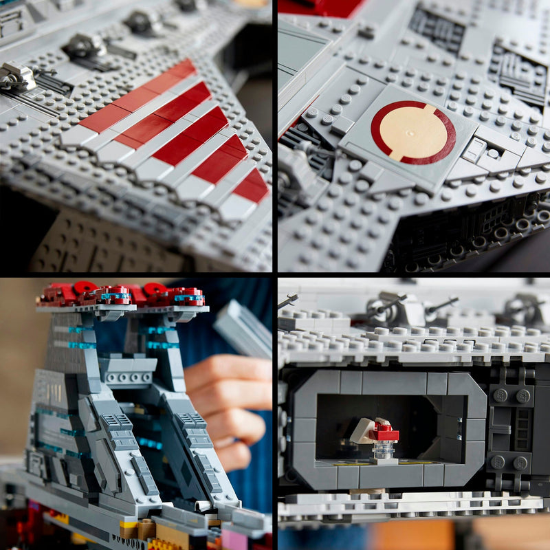 Laden Sie das Bild in Galerie -Viewer, Lego star wars - venator-class republic attack cruiser constructiespeelgoed (75367)
