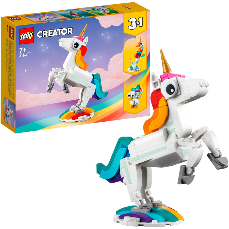 Load image into Gallery viewer, Lego creator 31140 3in1 magische eenhoorn
