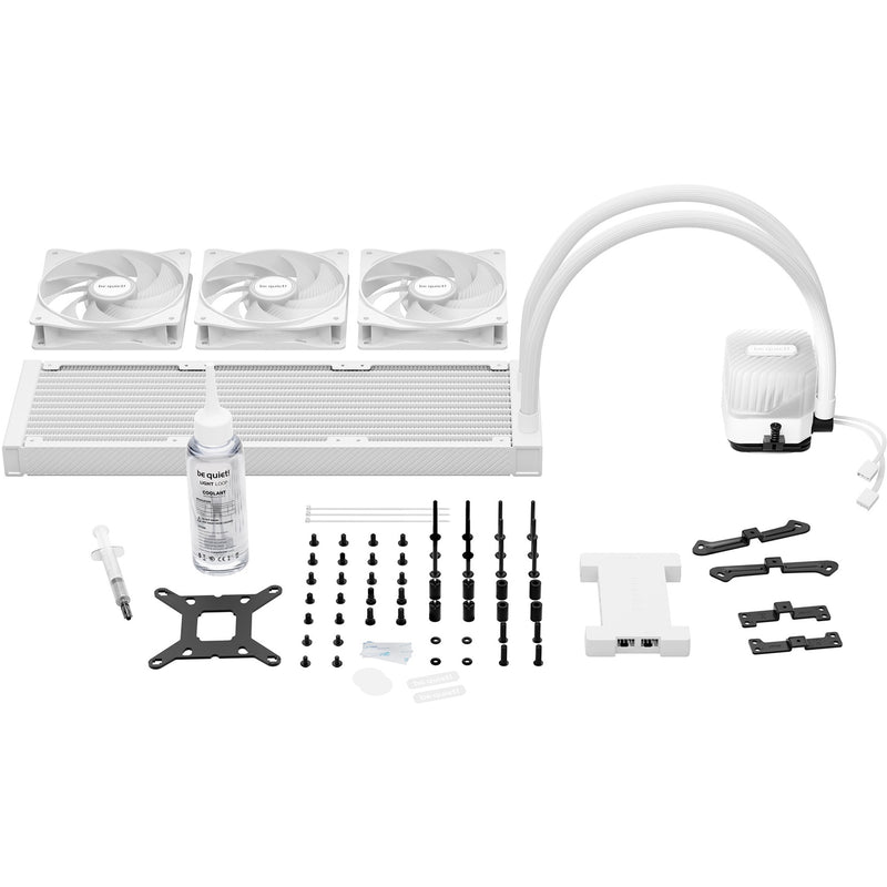 Load image into Gallery viewer, Be quiet! light loop 360 argb waterkoeling (wit, 4-pins pwm fan-connector)
