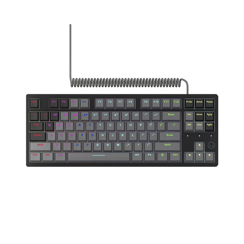Load image into Gallery viewer, Lorgar azar 514tkl rgb mechanisch gaming toetsenbord (zwart, us lay-out (qwerty), logar dream, 80% (tkl), rgb)
