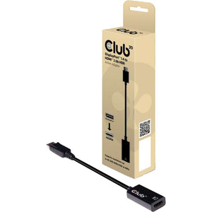Club 3d displayport 1.4 naar hdmi 2.0b hdr actieve adapter (zwart)