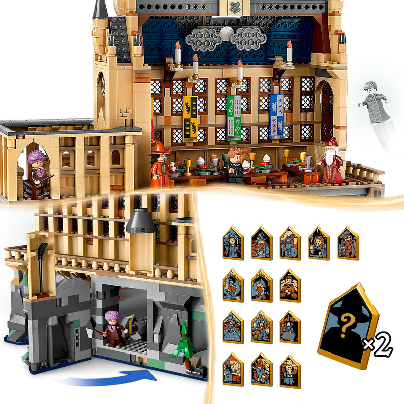 Load image into Gallery viewer, Lego harry potter - kasteel zweinstein: de grote zaal constructiespeelgoed (76435)
