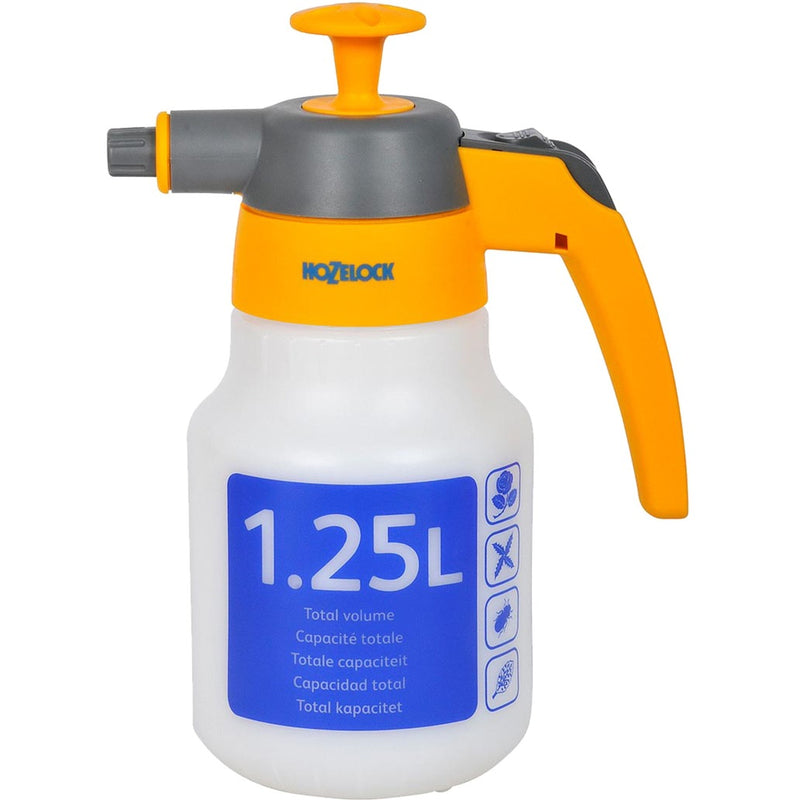 Load image into Gallery viewer, Hozelock 4122 spraymist drukspuit (geel transparant, 1,25 l)
