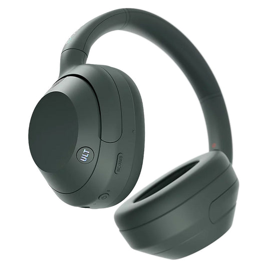 Sony ult wear draadloze koptelefoon met noise canceling over-ear headset (donkergroen, bluetooth)