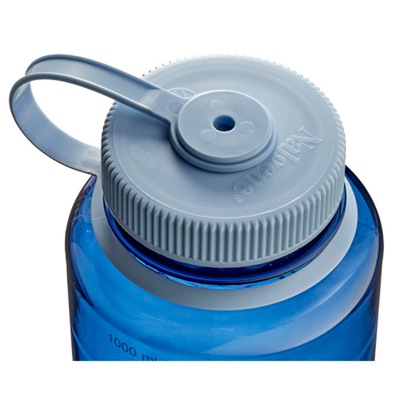 Load image into Gallery viewer, Nalgene wide mouth sustain water bottle, 1 liter drinkfles (indigo)
