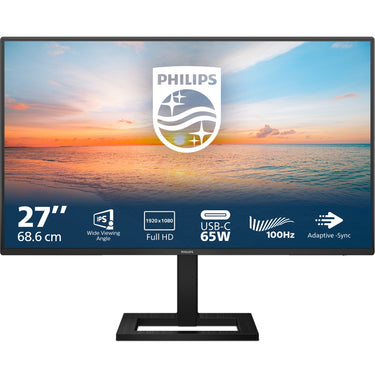 Philips 27e1n1300ae 00 27 monitor (zwart, hdmi, 2x usb-a, usb-c)