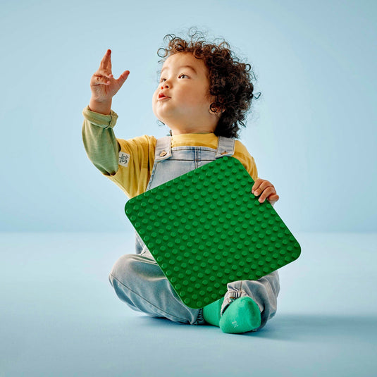 Lego duplo groene bouwplaat creatief en educatief speelgoed voor peuters 10460